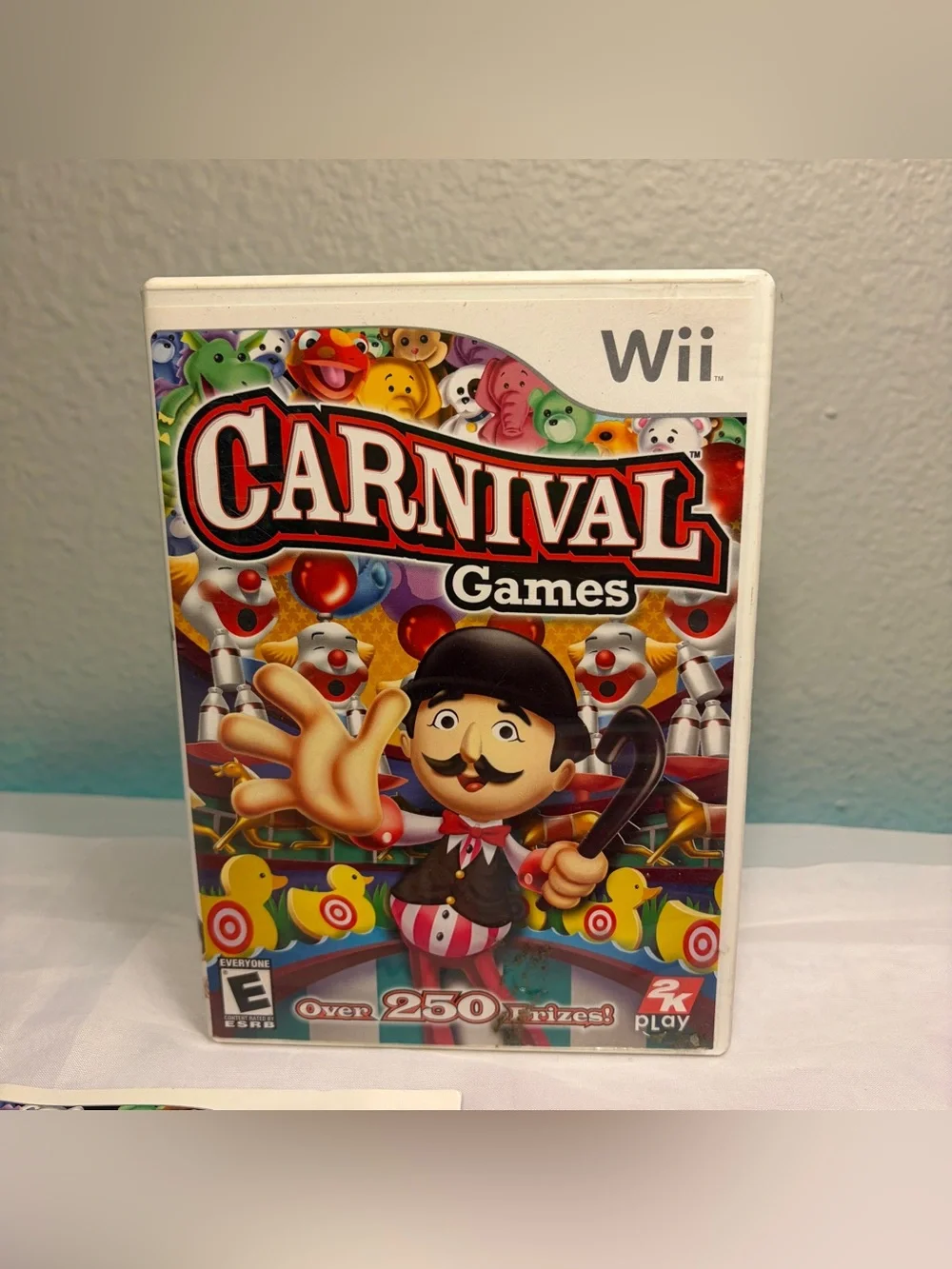 Carnival Games (Nintendo Wii, 2007) - CIB Complete In Box Tested & Works Game
